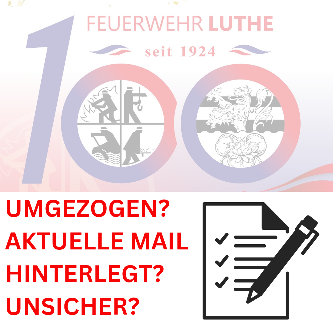 Achtung! Einladungen erfolgen digital!